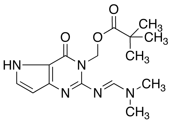 N1-(Pivaloyloxy)methyl-N2-(dimethylamino)methylene 9-Deazaguanine