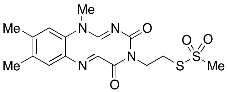 N3-Ethylthiosulfonylmethyl Lumiflavin