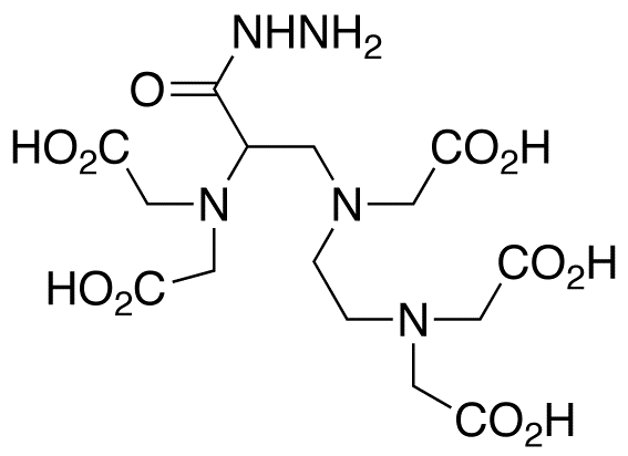 N4,Nα,Nα,Nε,Nε-[Pentakis(carboxymethyl)]-N4-(carboxymethyl)-2,6-diamino-4-azahexanoic Hydrazide