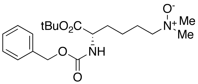 N6,N6-Dimethyl-N2-[(benzyloxy)carbonyl]-L-lysine tert-Butyl Ester N6-Oxide