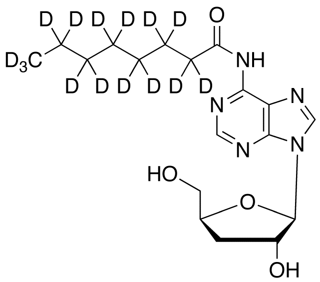 N6-Octanoyl Cordycepin-d15