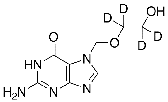 N7-[(2-Hydroxyethoxy)methyl)guanine-d4