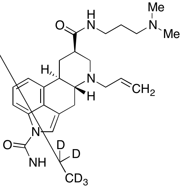 N8-Desethylcarbamoyl-N1-ethylcarbamoyl Cabergoline-d5