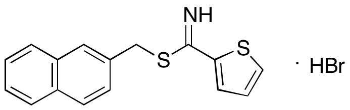 Naphthalen-2-ylmethyl Thiophene-2-carbimidothioate Hydrobromide