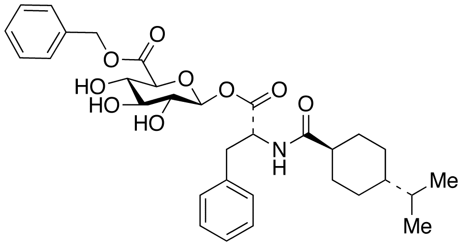 Nateglinide Acyl-β-D-glucuronide Benzyl Ester