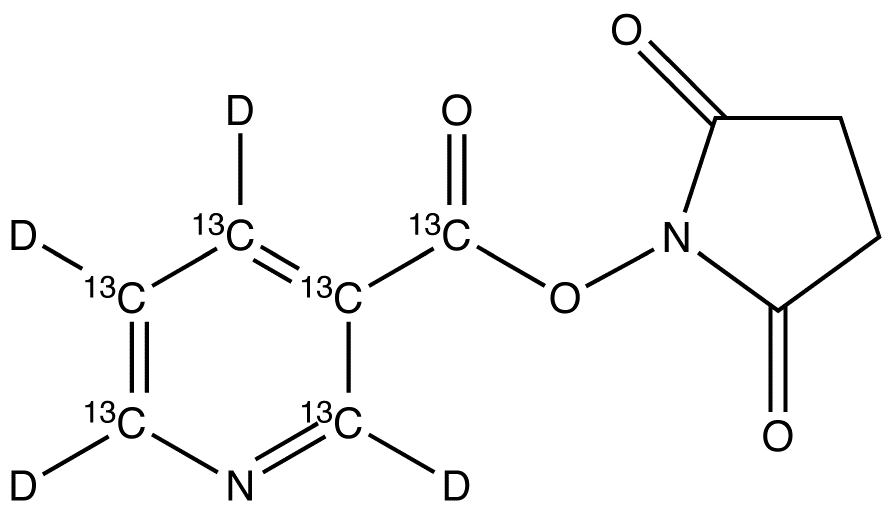 Nicotinic Acid-13C6,d4 N-Hydroxysuccinimide Ester