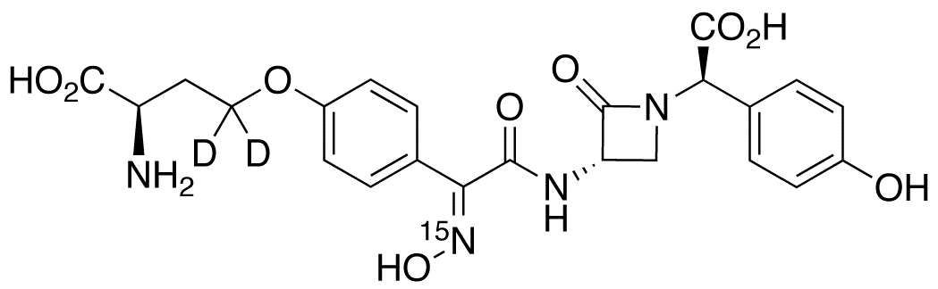 Nocardicin A-15N,d2