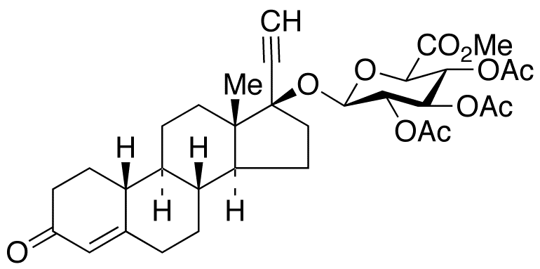 Norethindrone 2,3,4-Tri-O-acetyl-β-D-glucuronide Methyl Ester