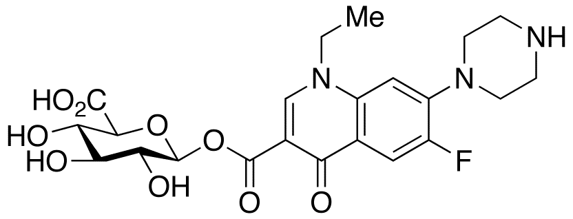 Norfloxacin-acyl-β-glucuronide