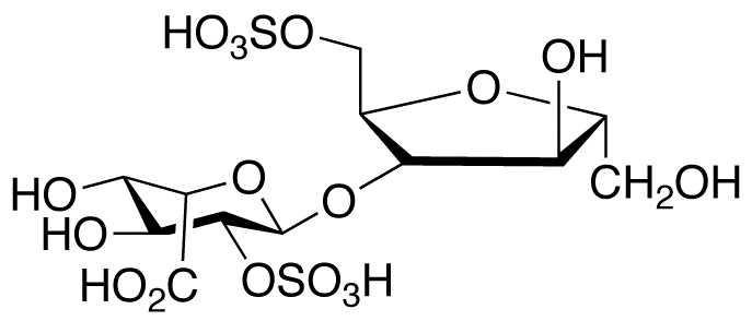 O-(α-L-Idopyranosyluronic Acid 2-Sulfate-(1-4)-2,5-anhydro-Mannitol-6-sulfate Triammonium Salt