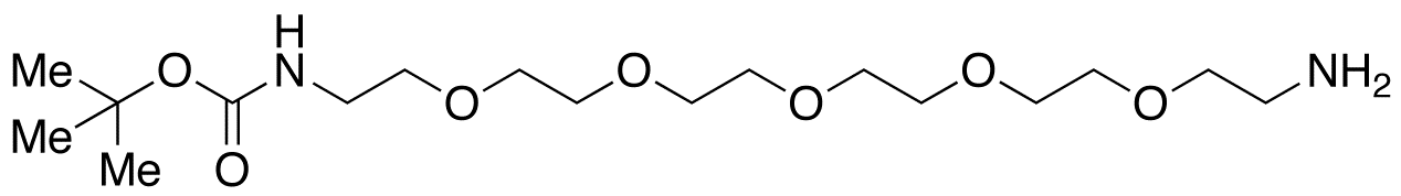 O-(2-Aminoethyl)-O’-[2-(Boc-amino)ethyl]tetraethylene Glycol