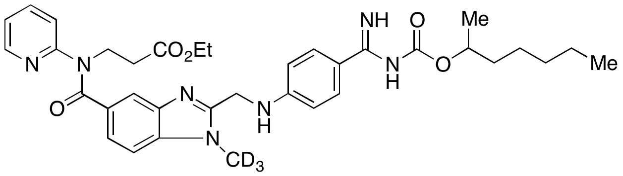 O-(2-Heptyl) Dabigatran-d3 Ethyl Ester