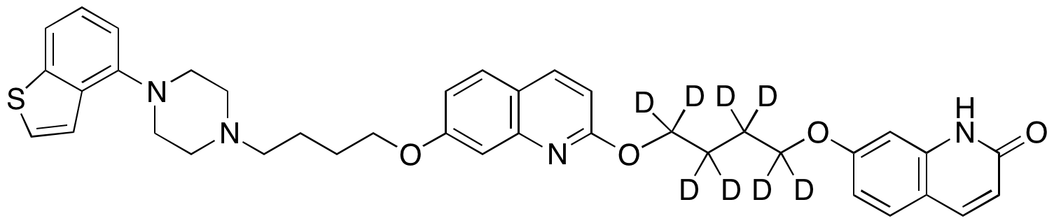 O-[4-((2-Oxo-1,2-dihydroquinolin-7-yl)oxy)butyl] Brexpiprazole-d8