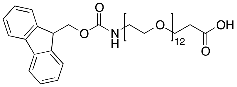 O-(N-Fmoc-2-aminoethyl)-O’-(2-carboxyethyl)undecaethyleneglycol