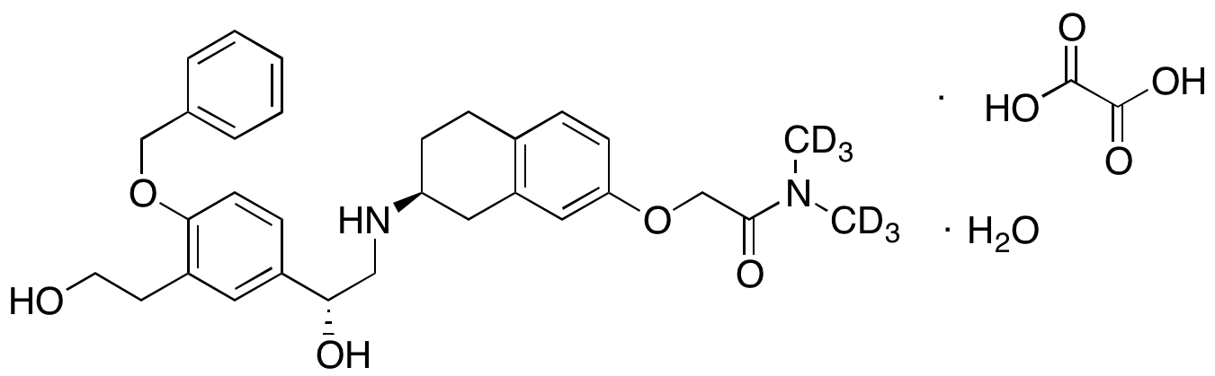 O-Benzyl Bedoradrine-d6 Ethanedioate Hydrate