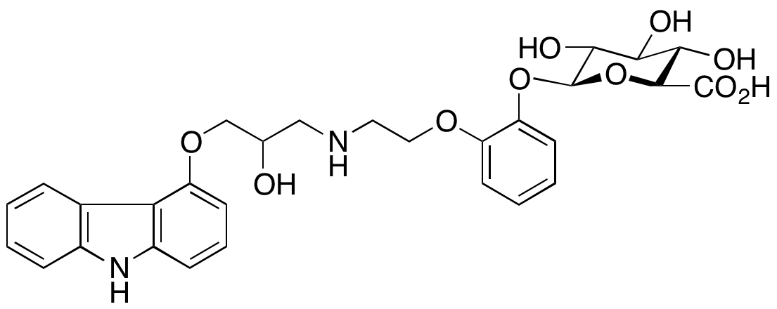 O-Desmethyl Carvedilol β-D-Glucuronide