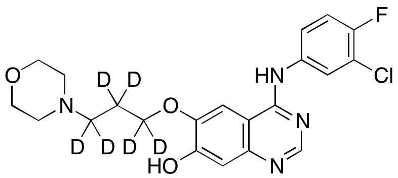 O-Desmethyl Gefitinib-d6