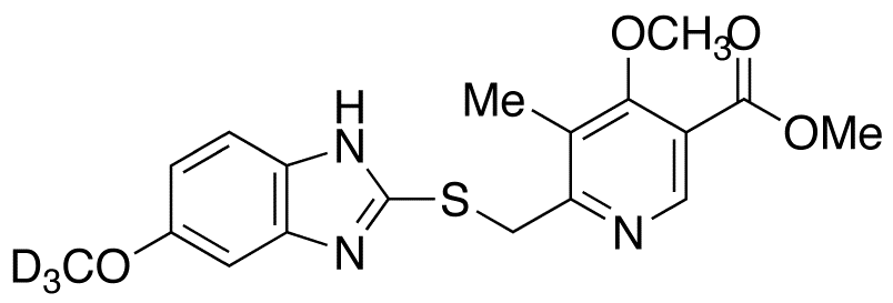 Omeprazole Acid-d3 Methyl Ester Sulfide