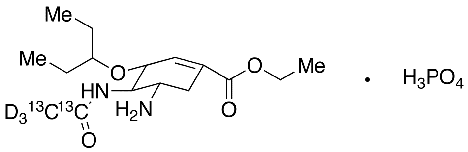 Oseltamivir-13C2,d3 Phosphate