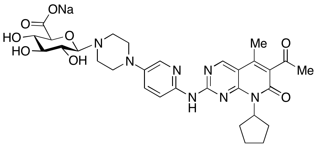 Palbociclib N-β-D-Glucuronide Sodium Salt