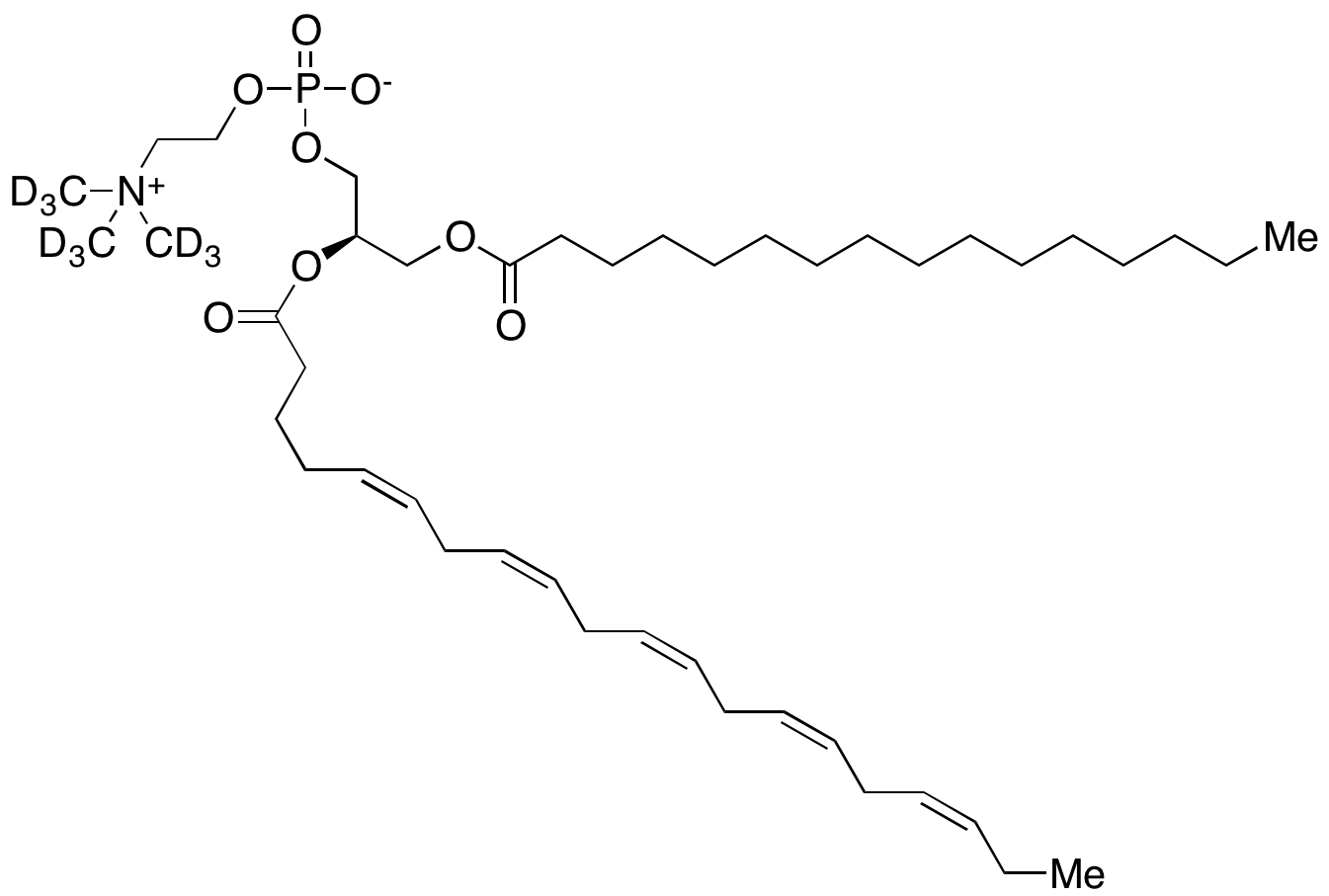 Palmitoyleicosapentaenoyl Phosphatidylcholine-d9