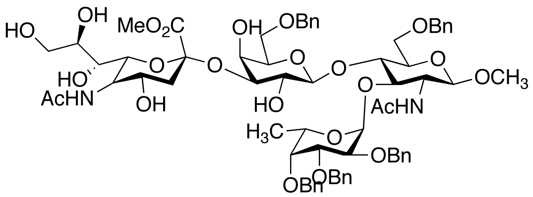 Penta-O-benzyl Sialyl Lewis X Methyl Glycoside Methyl Ester