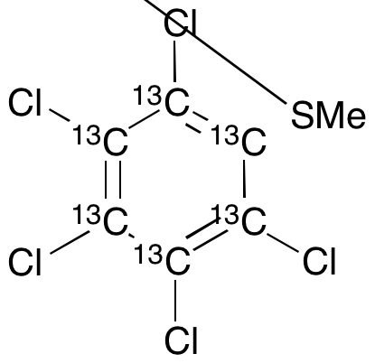 Pentachlorothioanisole-13C6