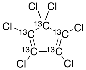 Perchlorocyclopentadiene-13C5