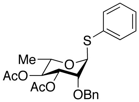 Phenyl 3,4-Di-O-acetyl-α-O-benzyl-1-thio-α-L-rhamnopyranoside