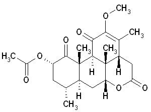 Picrasin B acetate