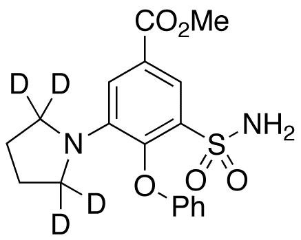 Piretanide-d4 Methyl Ester (Major)