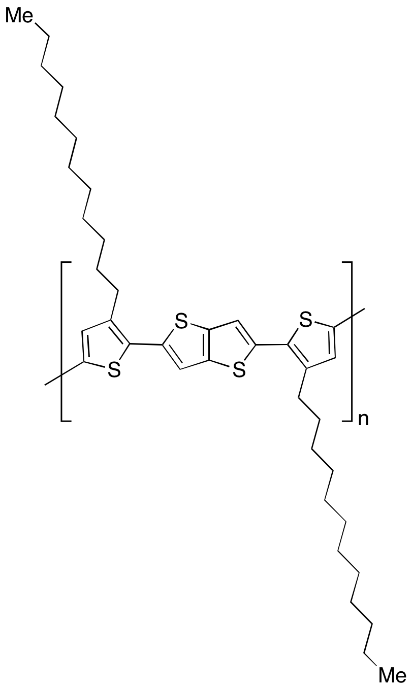 Poly[2,5-bis(3-dodecylthiophen-2-yl)thieno[3,2-b]thiophene]