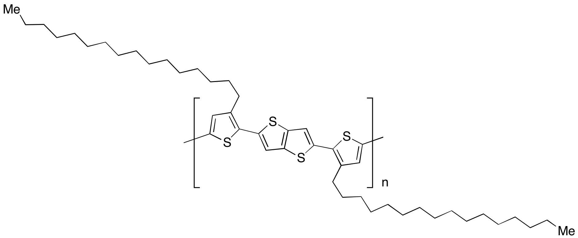 Poly(2,5-bis(3-hexadecylthiophen-2-yl)thieno[3,2-b]thiophene)