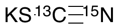 Potassium Thiocyanate-13C,15N