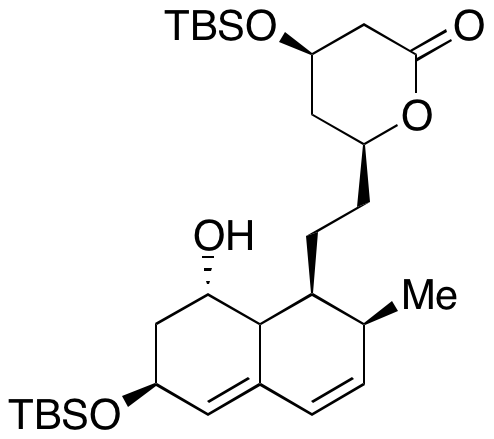 Pravastatin Diol Lactone Di-(tert-butyldimethylsilyl) Ether