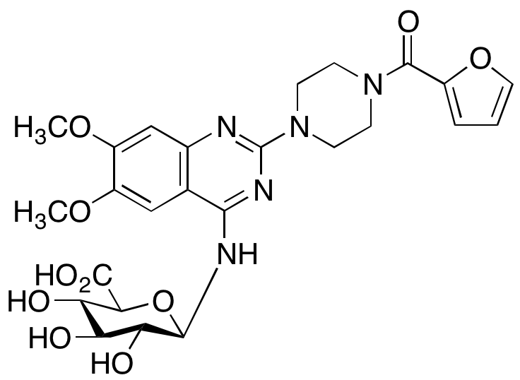 Prazosin N-β-D-Glucuronide