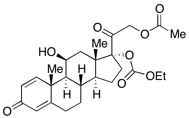 Prednisolone 17-(Ethyl Carbonate) 21-Acetate