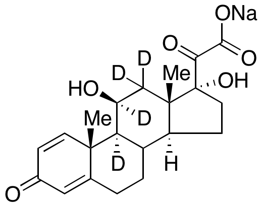 Prednisolone-d4-21-carboxylic Acid Sodium Salt