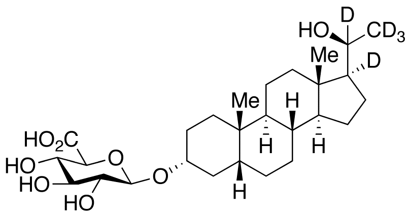 Pregnanediol-d5 3α-O-β-D-Glucuronide