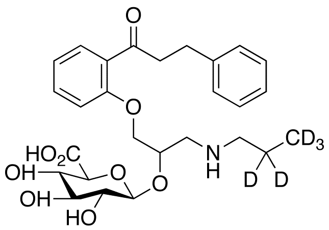 Propafenone-d5 β-D-Glucuronide