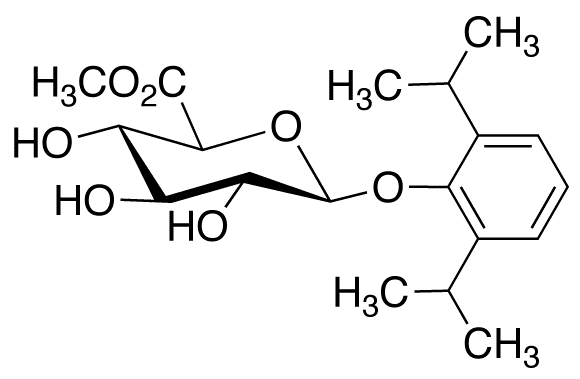 Propofol β-D-Glucuronide Methyl Ester