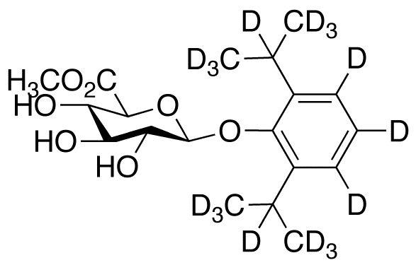 Propofol Glucuronide-d17 Methyl Ester