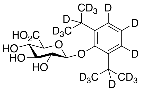 Propofol-d17 β-D-Glucuronide