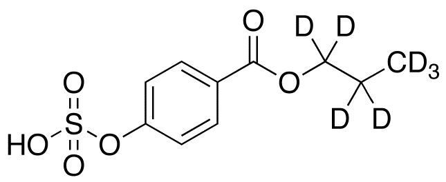 Propyl Paraben Sulfate-d7