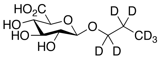 Propyl-d7 β-D-Glucuronide