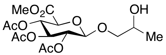 Propylene Glycol β-D-Glucopyranosiduronic Acid Methyl Ester 2,3,4-Triacetate