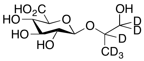 Propylene Glycol-d6 2-Glucuronide (Mixture of Diastereomers)