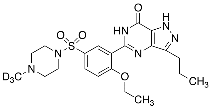 Pyrazole N-Demethyl Sildenafil-d3