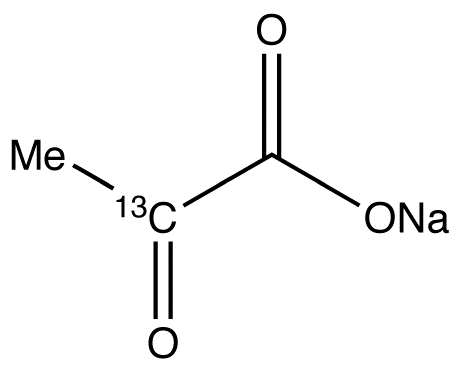 Pyruvic Acid-2-13C Sodium Salt