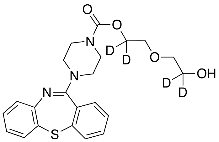 Quetiapine Carboxylate-d4